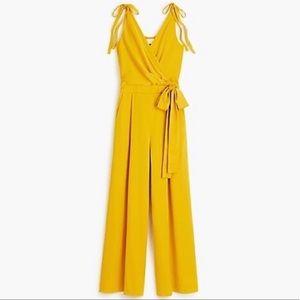 J Crew Yellow Jumpsuit